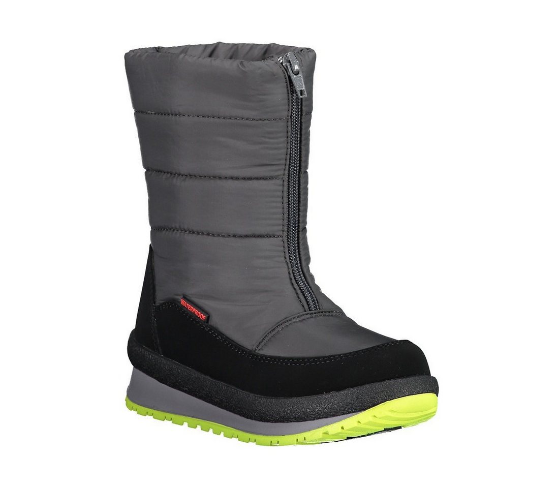 CMP Rae Schneeboot (Frontreissverschluss, wasserdicht) grau Kinder Winterstiefel