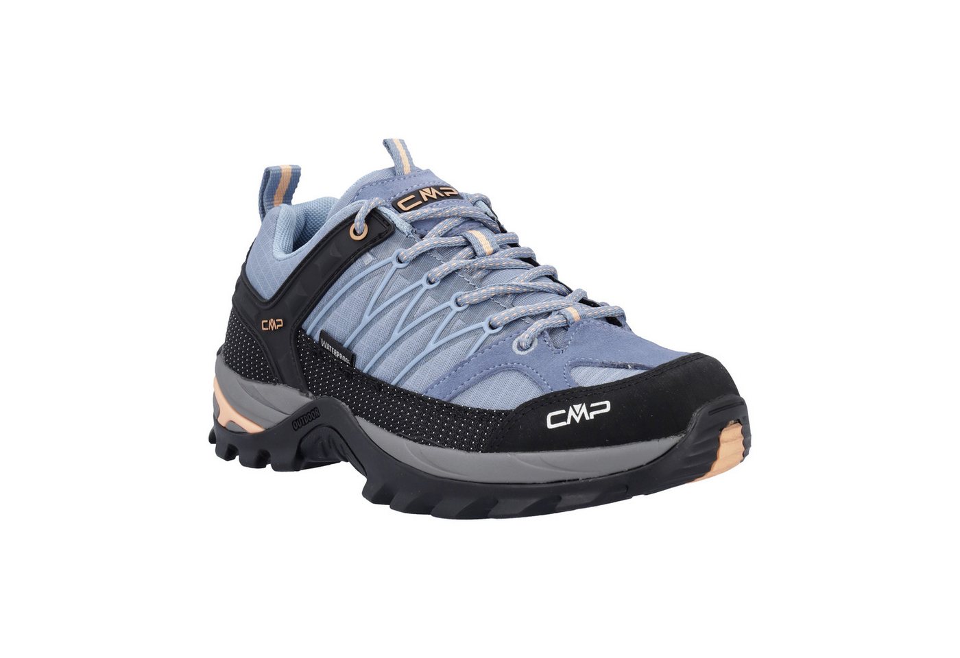 CMP RIGEL LOW WMN TREKKING SHOE WP Wanderschuh wasserdicht (STORM-SUNRISE)