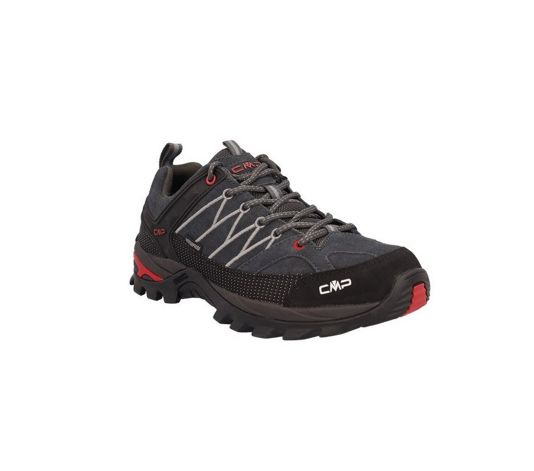 CMP Rigel Low Trekking WP (Trekking, wasserdicht) titangrau/schwarz Herren Wanderschuh