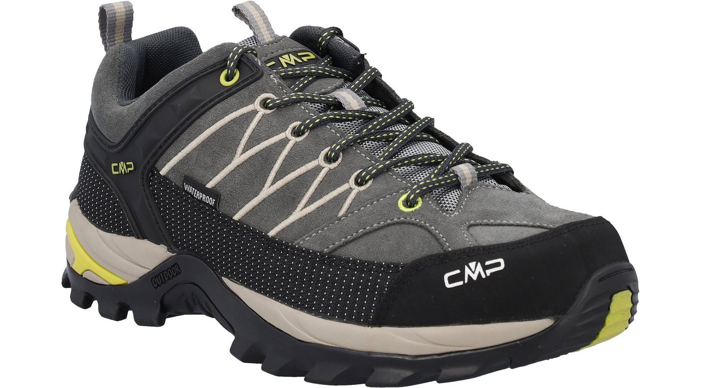 CMP RIGEL LOW WP TREKKING SHOES Wanderschuh wasserdicht (grau)