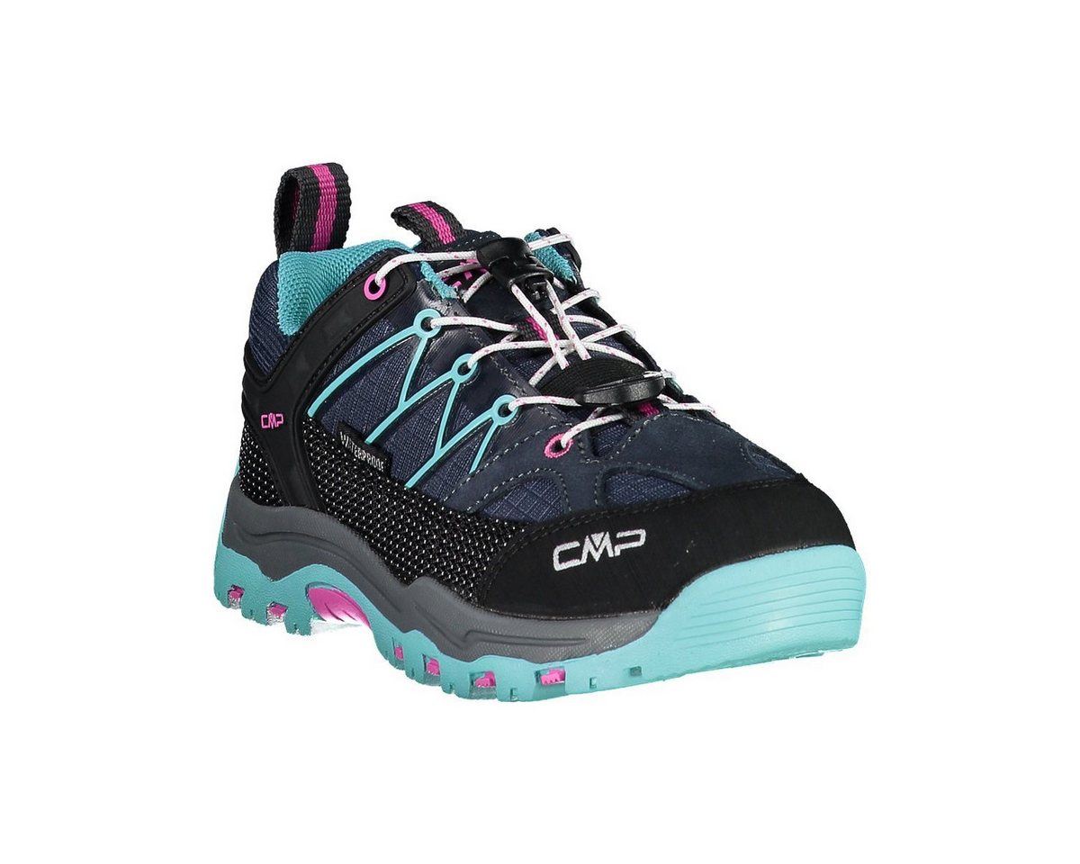 CMP Rigel Low WP (Trekking, wasserdicht) blau/aquablau Kinder Wanderschuh