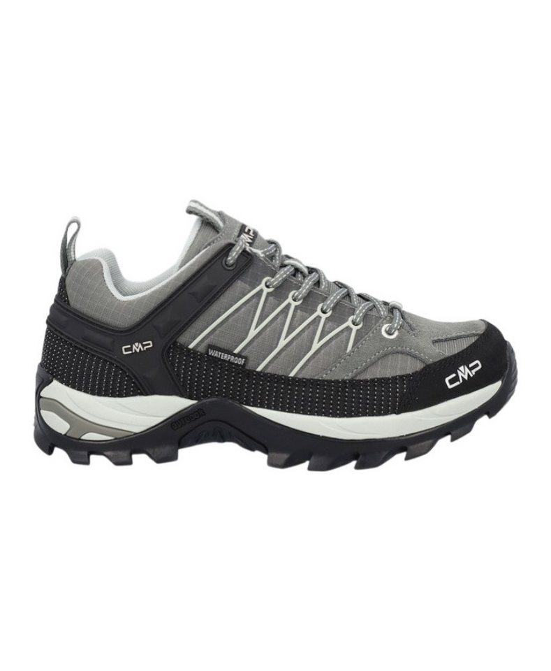 CMP Rigel Low WP (Trekking, wasserdicht) grau/schwarz Damen Wanderschuh