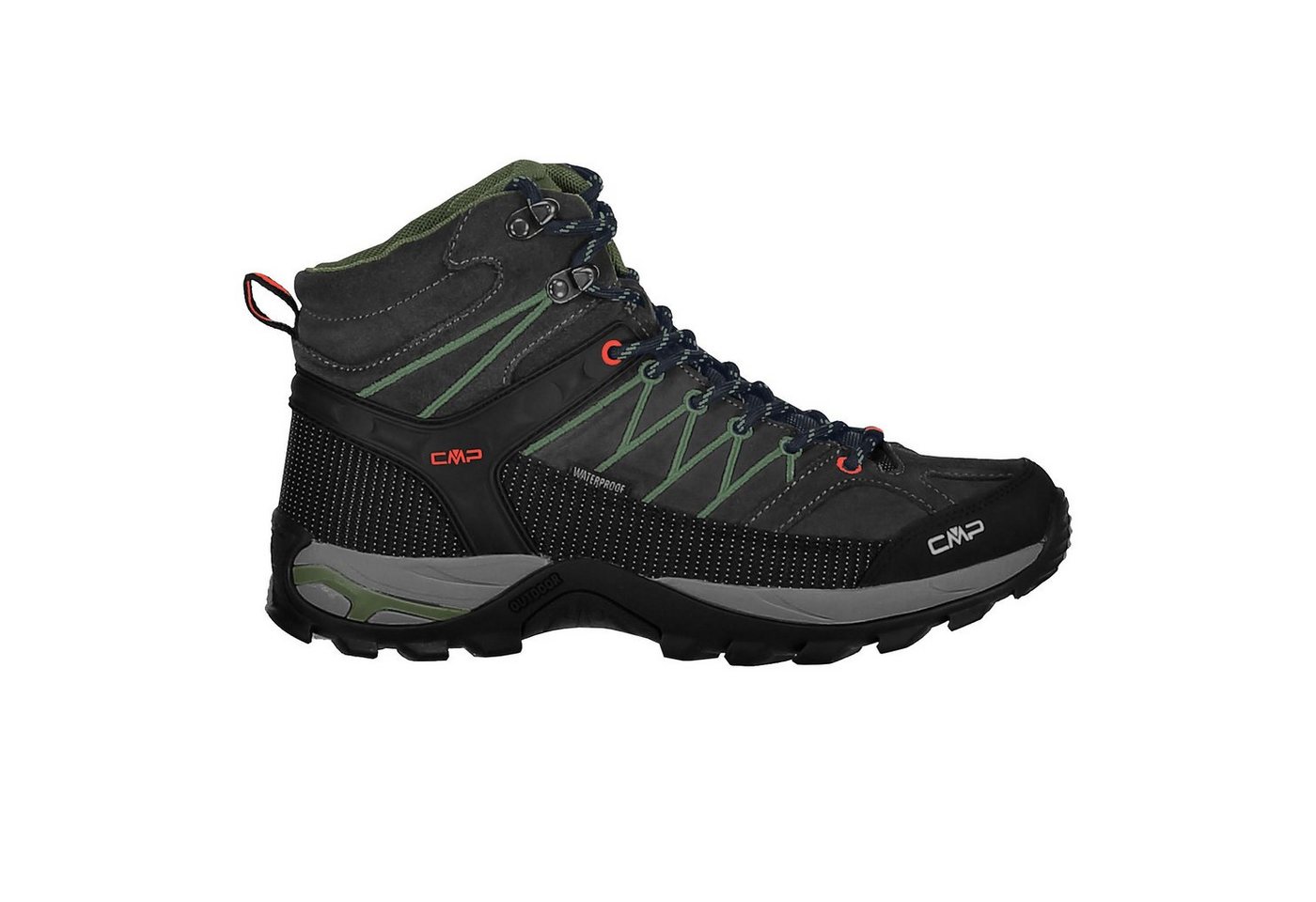 CMP Rigel MID Trekking Shoe WP Trekkingschuh mit Clima Protect® Membran (51UG antracite / torba)