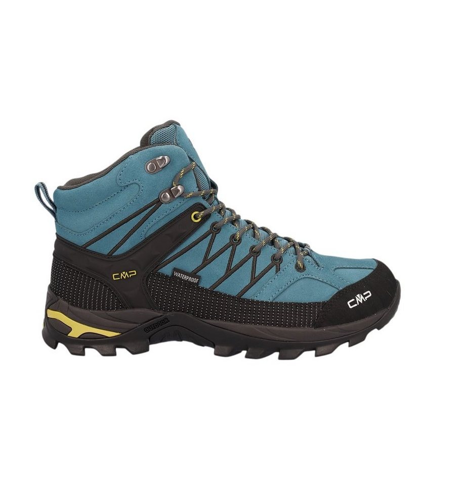 CMP Rigel Mid Trekking WP (Trekking, wasserdicht) blau/schwarz/gold Herren Wanderschuh