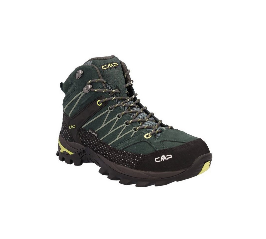 CMP Rigel Mid Trekking WP (Trekking, wasserdicht) dunkelgrün/schwarz Wanderschuh