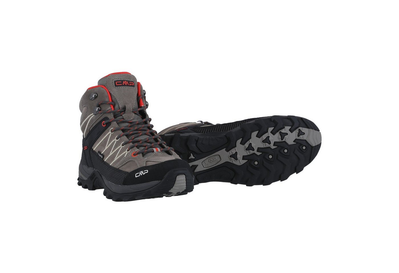 CMP Rigel Mid Trekking WP (wasserdicht) desertbeige/grau Herren Wanderschuh