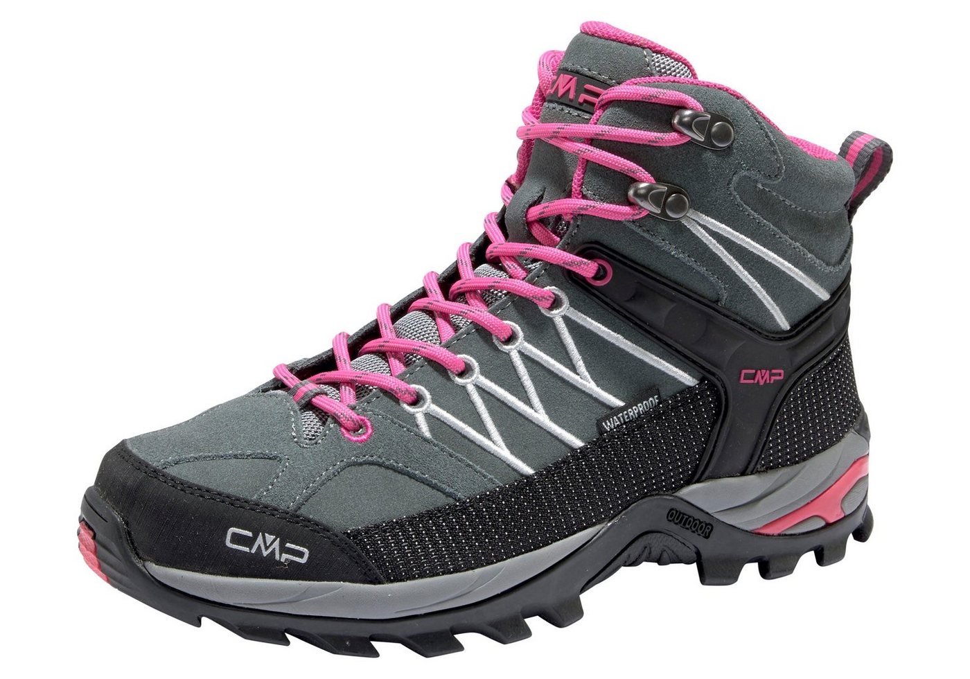 CMP RIGEL MID WMN WP TREKKING SHOES Wanderschuh wasserdicht (grau)
