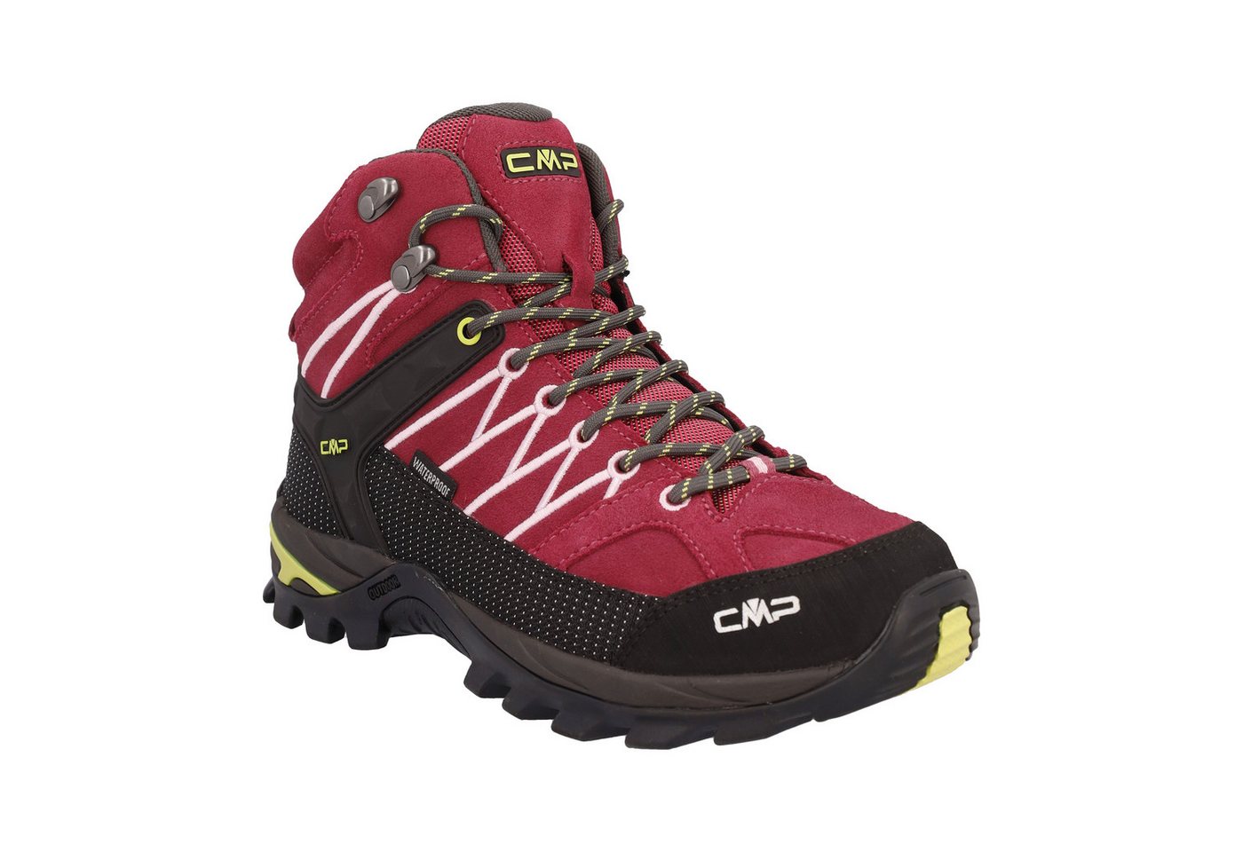 CMP RIGEL MID WMN WP TREKKING SHOES Wanderschuh wasserdicht (PEONY-APPLE)