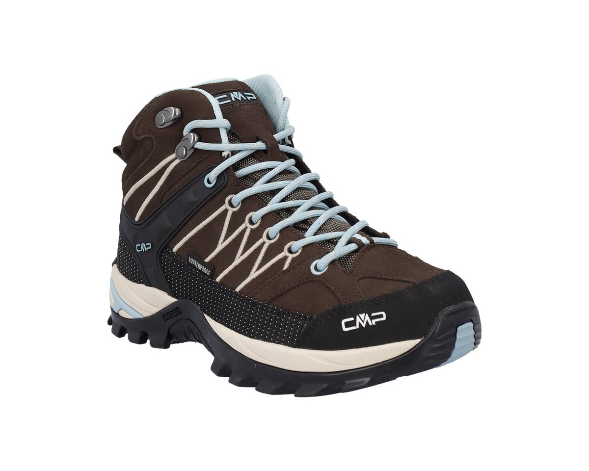 CMP RIGEL MID WMN WP TREKKING SHOES Wanderschuh wasserdicht (TOFFEE-LAGOON)