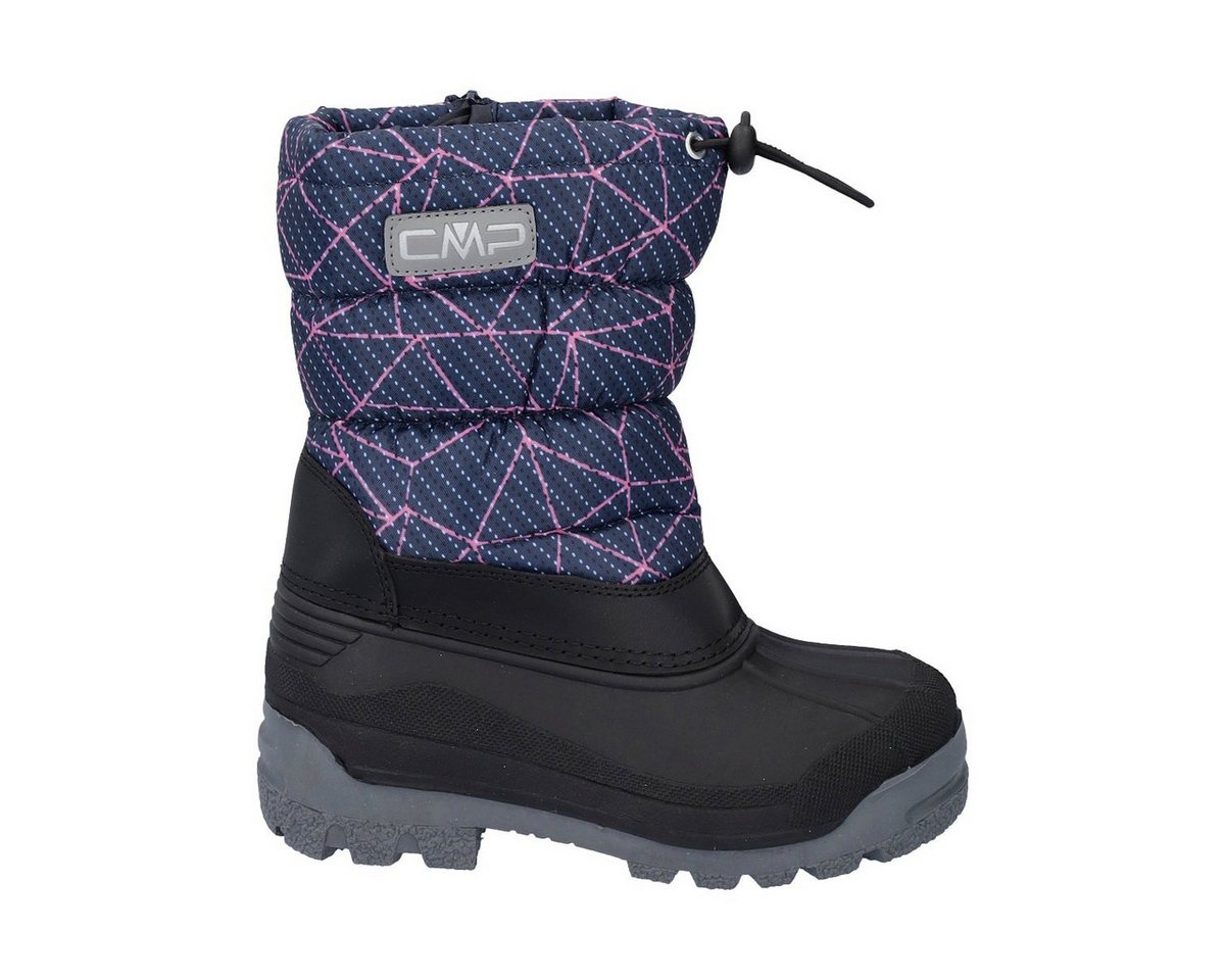 CMP Sneewy Snow Boot (Überschuh ist wasserdicht) dunkelblau/fuchsia Kinder Winterstiefel