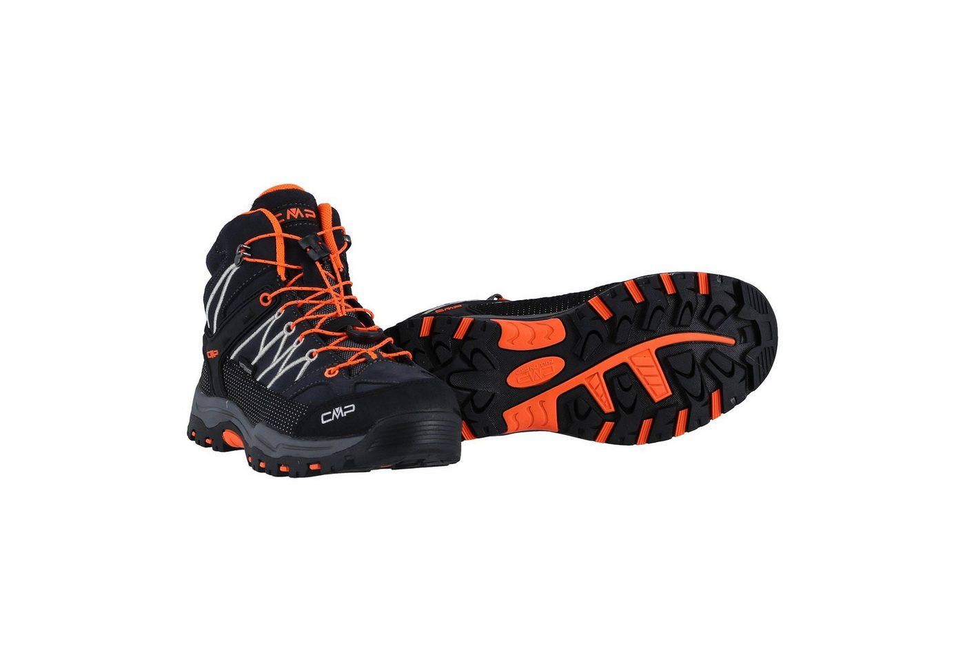 CMP Wanderschuh Rigel Mid WP (waterproof/wasserdicht) anthrazit/orange Winterstiefel