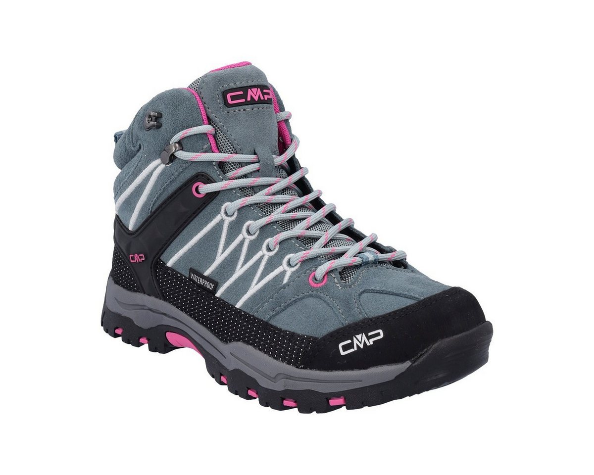 CMP Wanderschuh Rigel Mid WP (waterproof/wasserdicht) mineralgrau/pink Winterstiefel