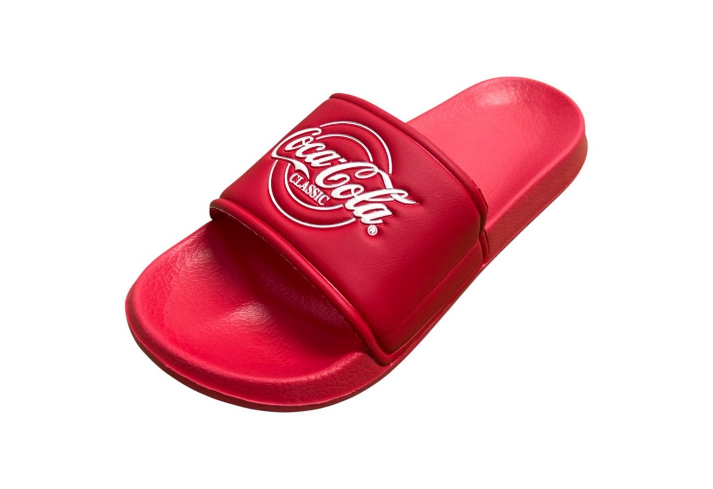 Coca Cola unisex Sandalen Pantoletten Badelatschen Hausschuhe Badeschlappen Badesandale