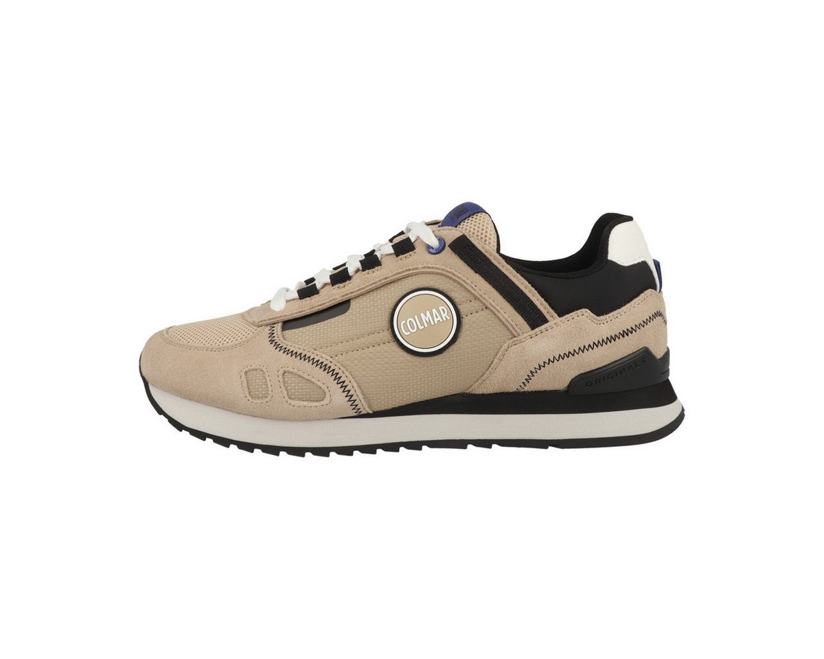 Colmar Travis Sport Bold Herren Sneaker Turnschuhe, Sportschuhe, Freizeitschuhe, Halbschuhe, Schnürschuhe (beige)
