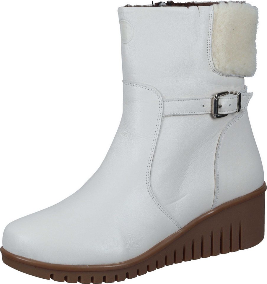 Comfortabel Stiefeletten Stiefelette aus echtem Leder