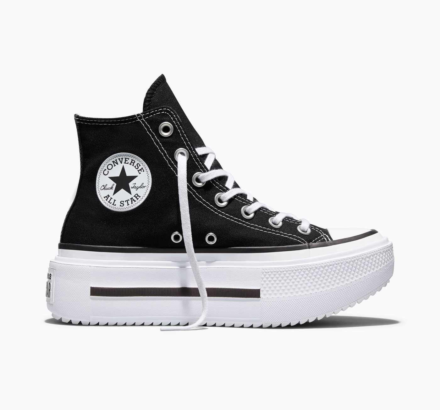 Converse CHUCK TAYLOR ALL STAR LIFT DOUBLE Sneaker (schwarz)