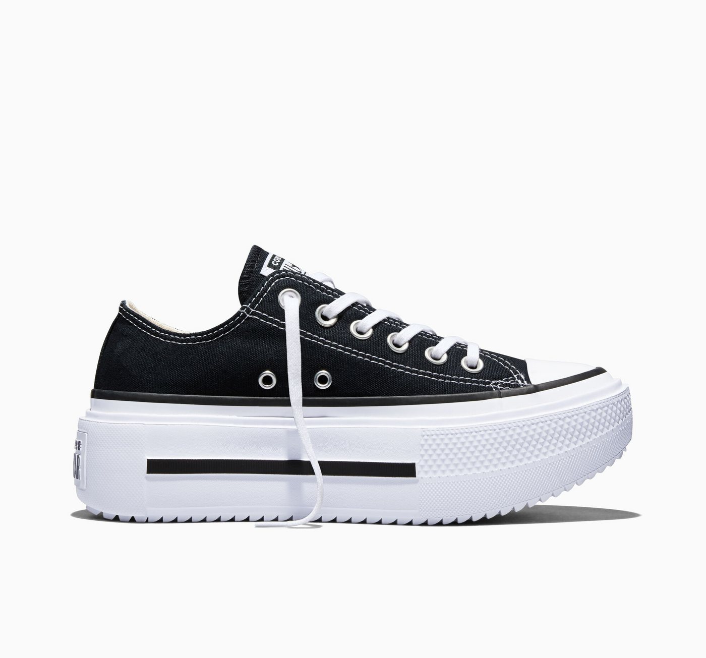 Converse CHUCK TAYLOR ALL STAR LIFT DOUBLE Sneaker (schwarz)