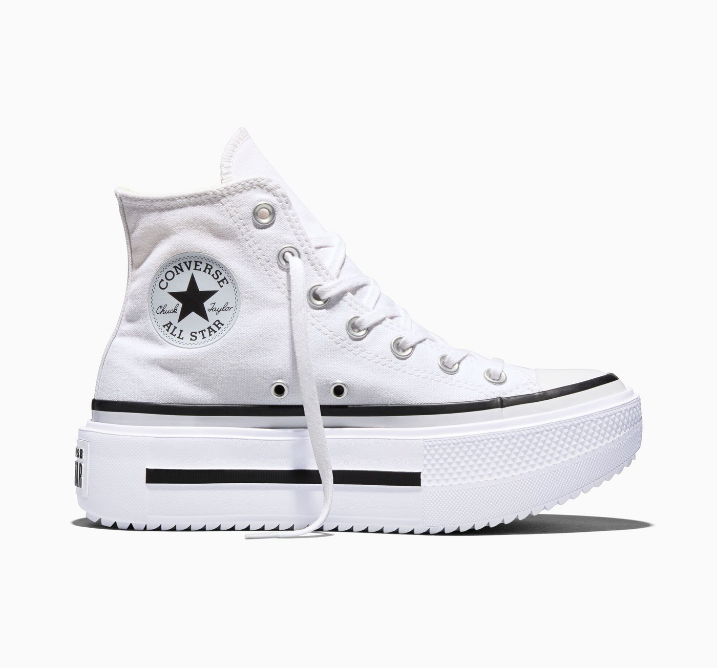 Converse CHUCK TAYLOR ALL STAR LIFT DOUBLE Sneaker (weiß)