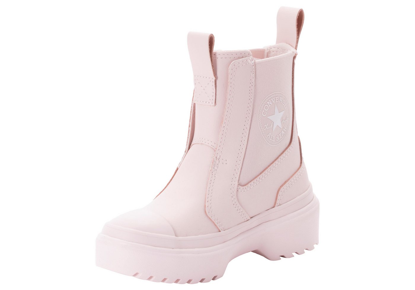 Converse CHUCK TAYLOR ALL STAR LUGGED LEATHER CHELSEA EASY-ON BOOT Sneaker (rosa)