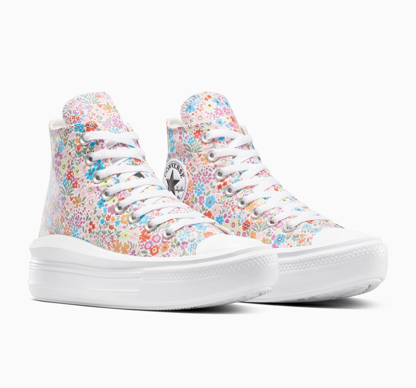 Converse CHUCK TAYLOR ALL STAR MOVE PLATFORM MINI FLOWERS Sneaker