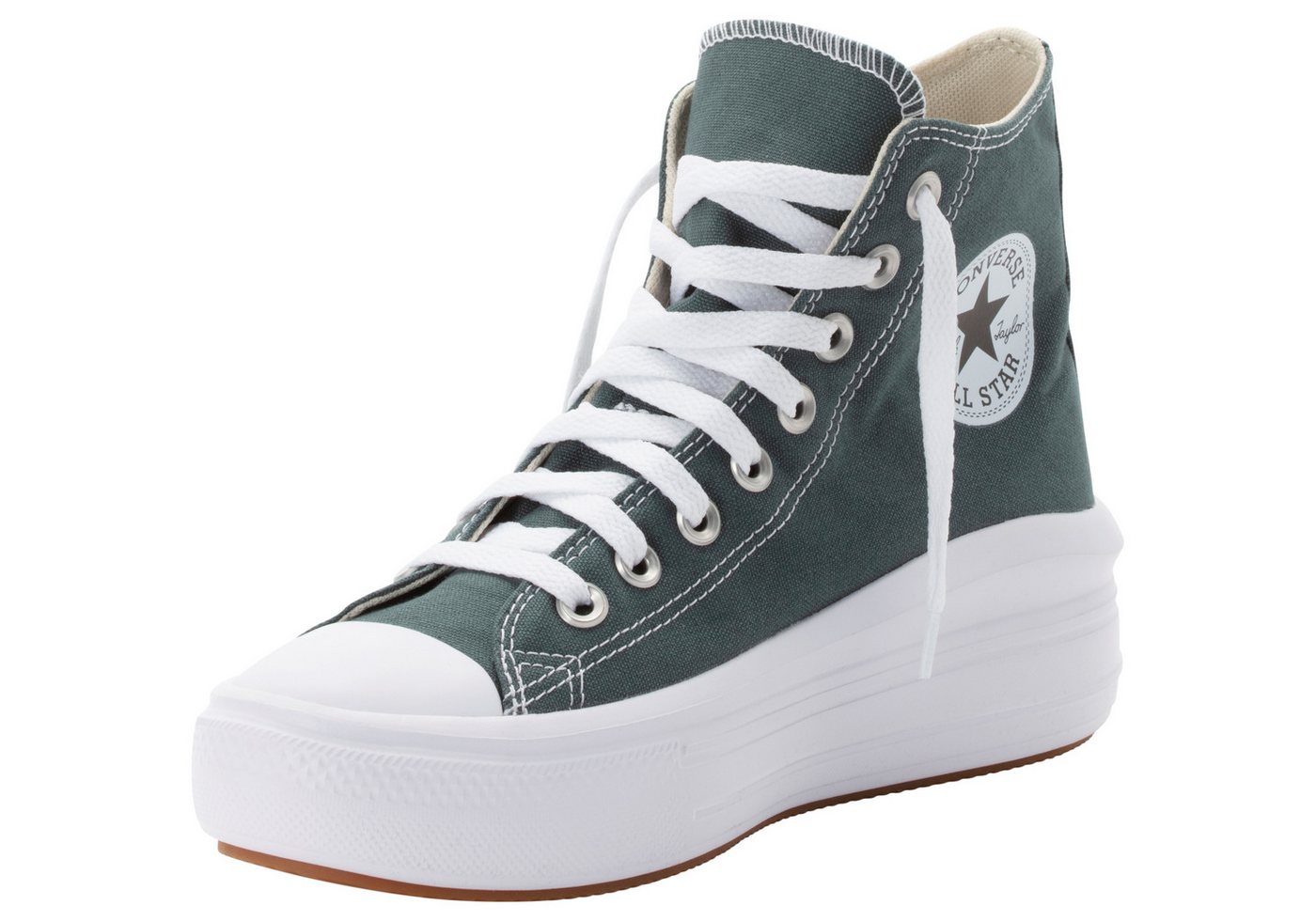 Converse CHUCK TAYLOR ALL STAR MOVE PLATFORM Sneaker (grün)