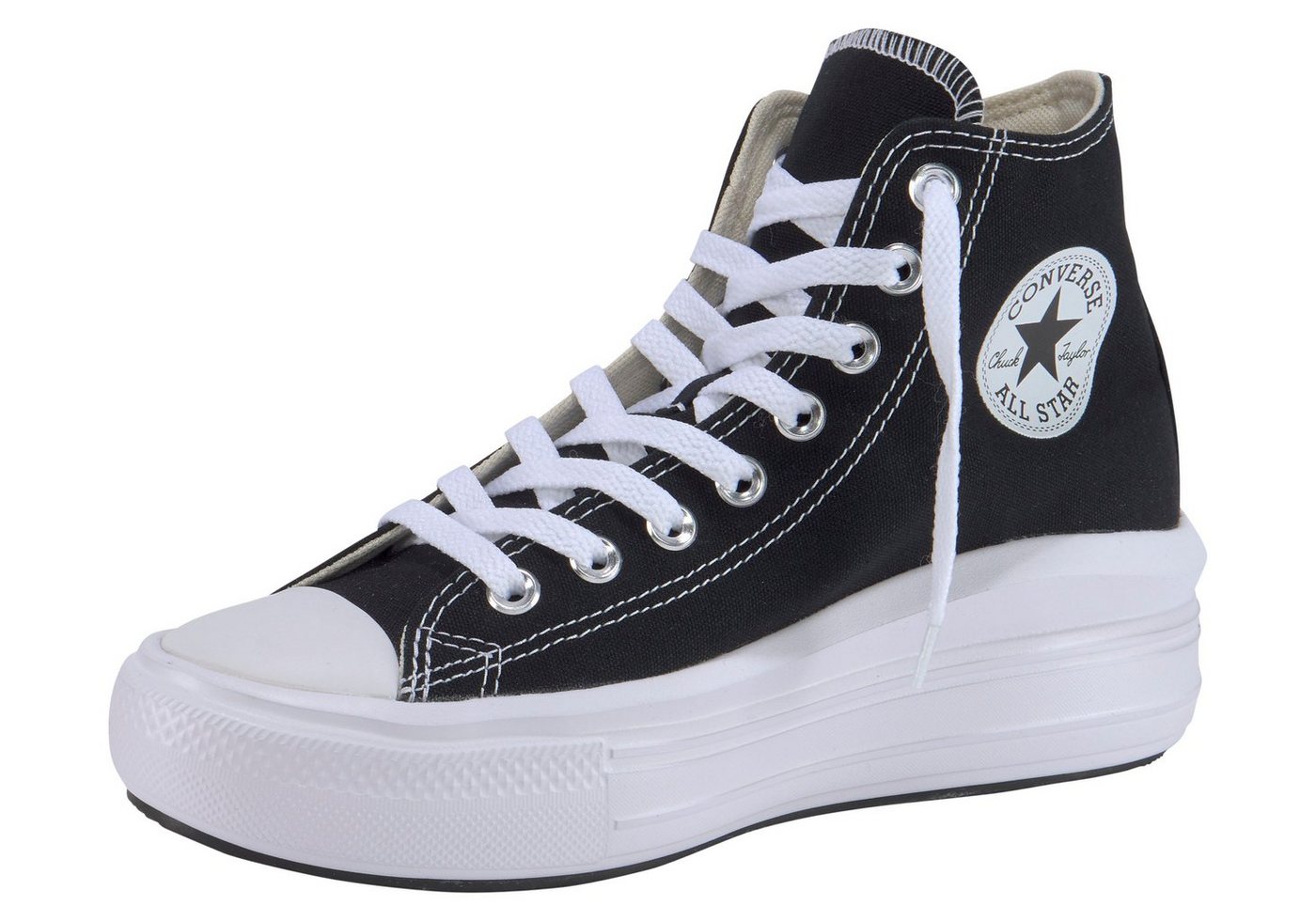 Converse CHUCK TAYLOR ALL STAR MOVE PLATFORM Sneaker (schwarz/weiß)