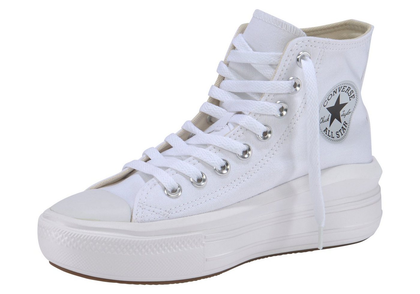 Converse CHUCK TAYLOR ALL STAR MOVE PLATFORM Sneaker (weiß)
