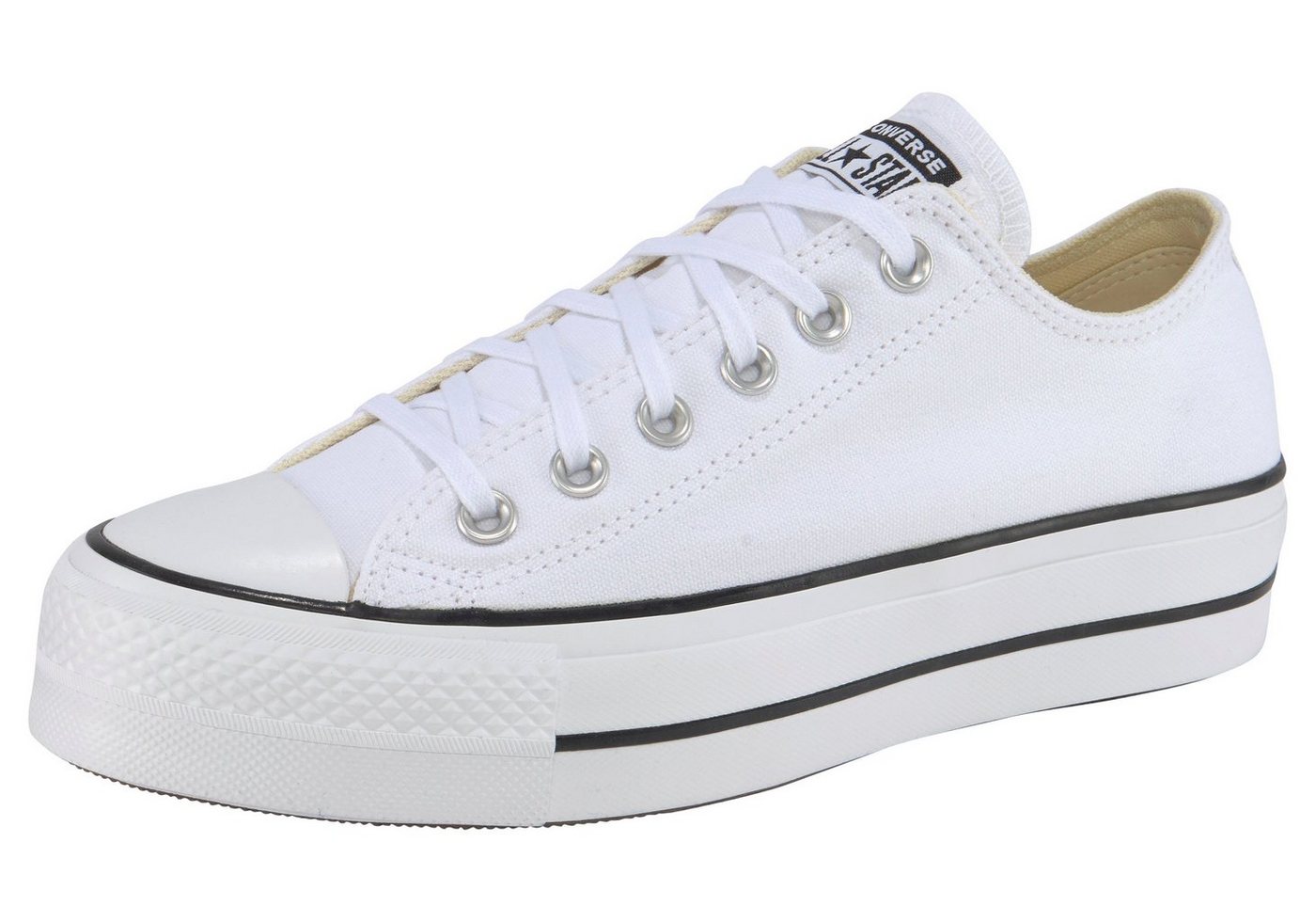 Converse CHUCK TAYLOR ALL STAR PLATFORM CANVAS Sneaker (weiß)