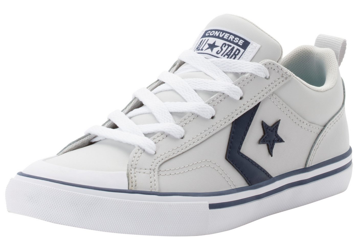 Converse PRO BLAZE STRAP LEATHER Sneaker (grau)