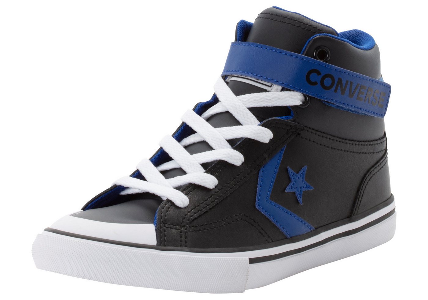 Converse PRO BLAZE STRAP LEATHER Sneaker (schwarz)