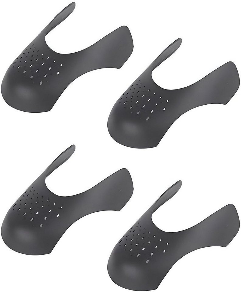 COOL-i ® Sneaker-Schuhschutz (2 Paar) – Anti-Knitter Zehenschutz-Einlagen Sneaker atmungsaktiv & zuschneidbar für Sneaker & Sportschuhe