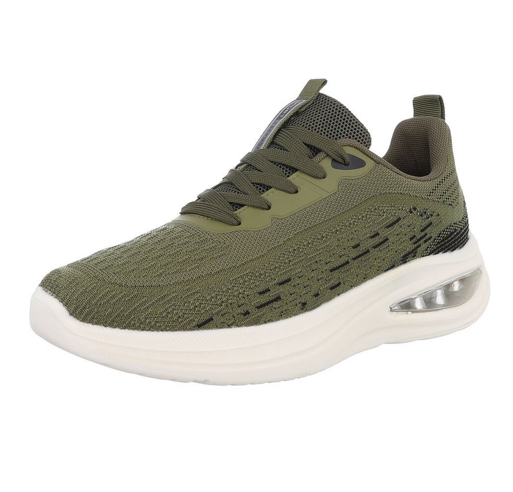 Coolwalk Bequeme Sneaker für Alltag und Sport Sneaker (89229127) Flach Sneakers in Khaki