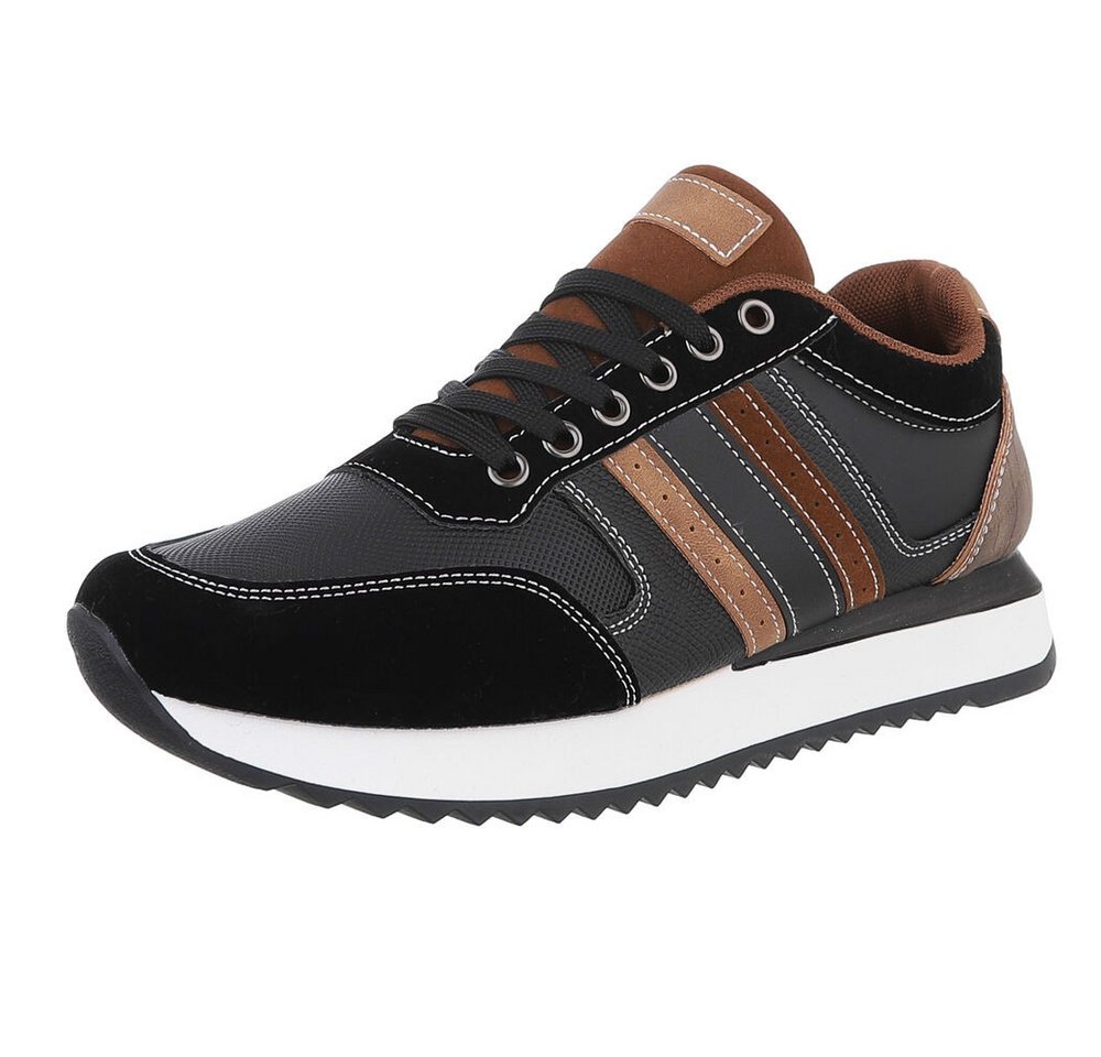 Coolwalk Bequeme Sneakers für jeden Anlass – Hoher Komfort Sneaker (89229090) Flach Sneakers in Schwarz