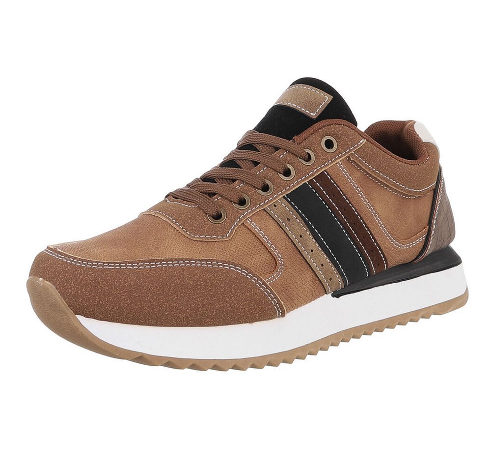Coolwalk Bequeme Sneakers für jeden Anlass – Hoher Komfort Sneaker (89229096) Flach Sneakers in Braun
