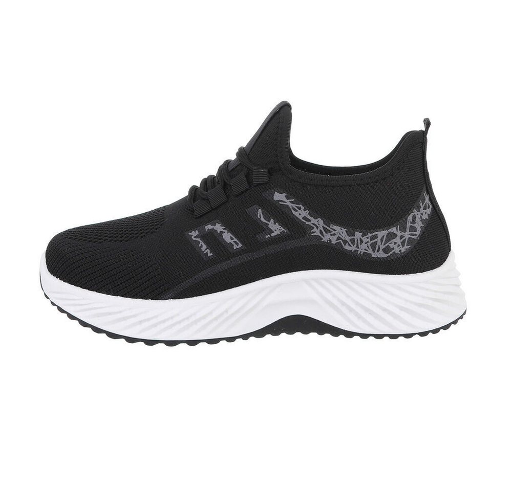 Coolwalk Damen Low-Top Freizeit Sneaker (88791720) Flach Sneakers Low in Schwarz