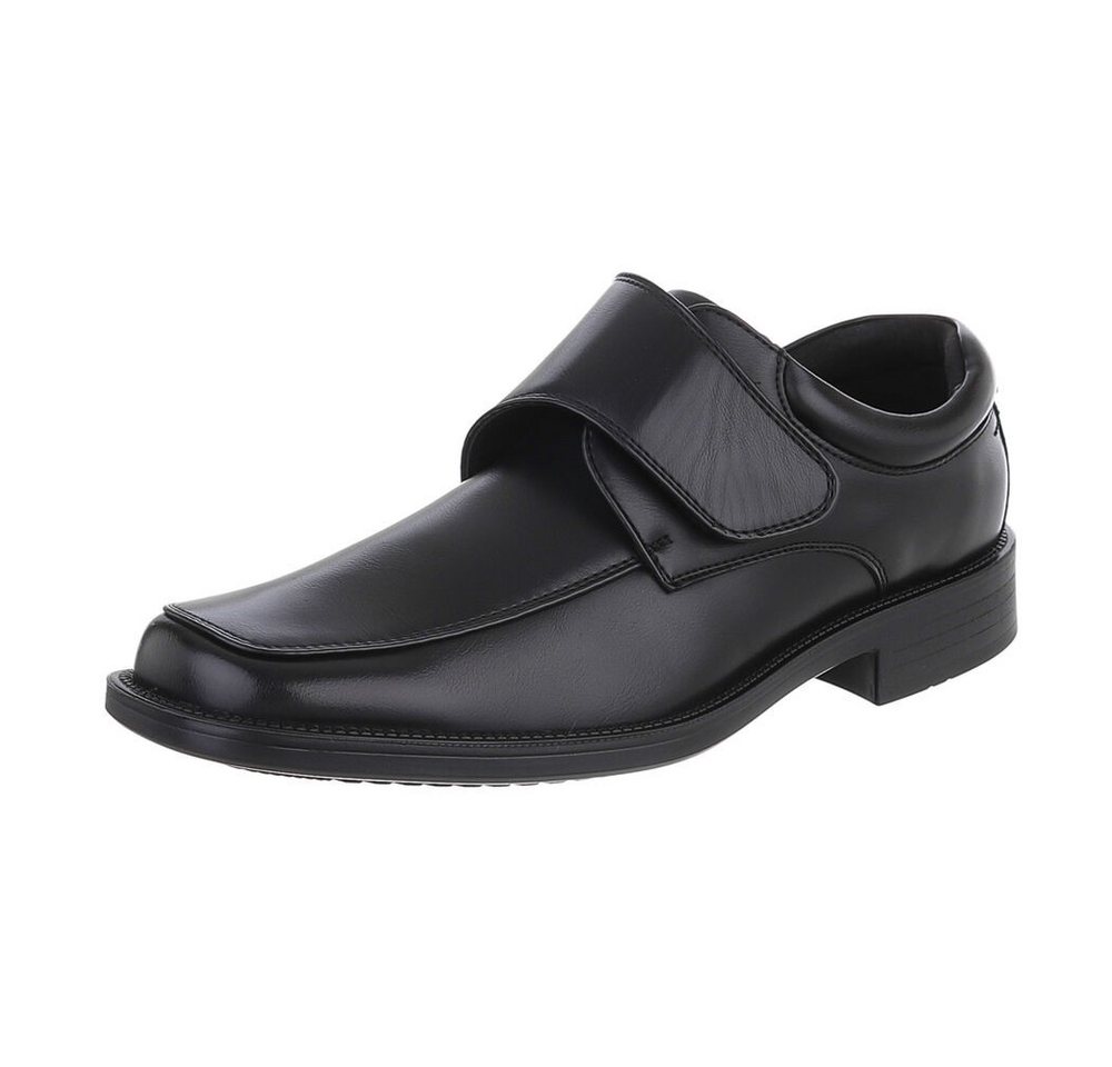 Coolwalk Herren Businessschuhe Elegant Schnürschuh (87284628) Blockabsatz Business-Schuhe in Schwarz