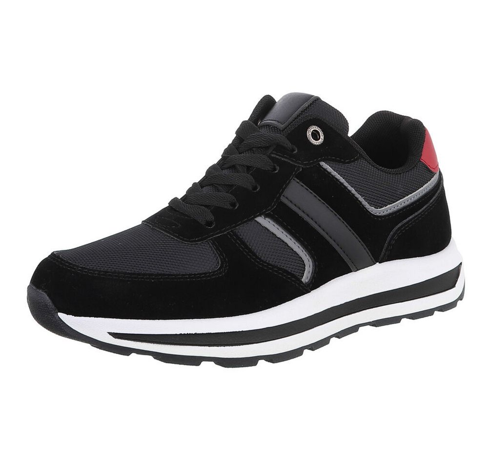 Coolwalk Herren Low-Top Freizeit Sneaker (88828805) Flach Sneakers in Schwarz