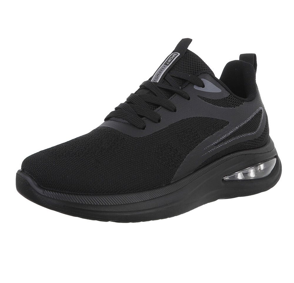 Coolwalk Herren Low-Top Freizeit Sneaker (88828850) Flach Sneakers in Schwarz