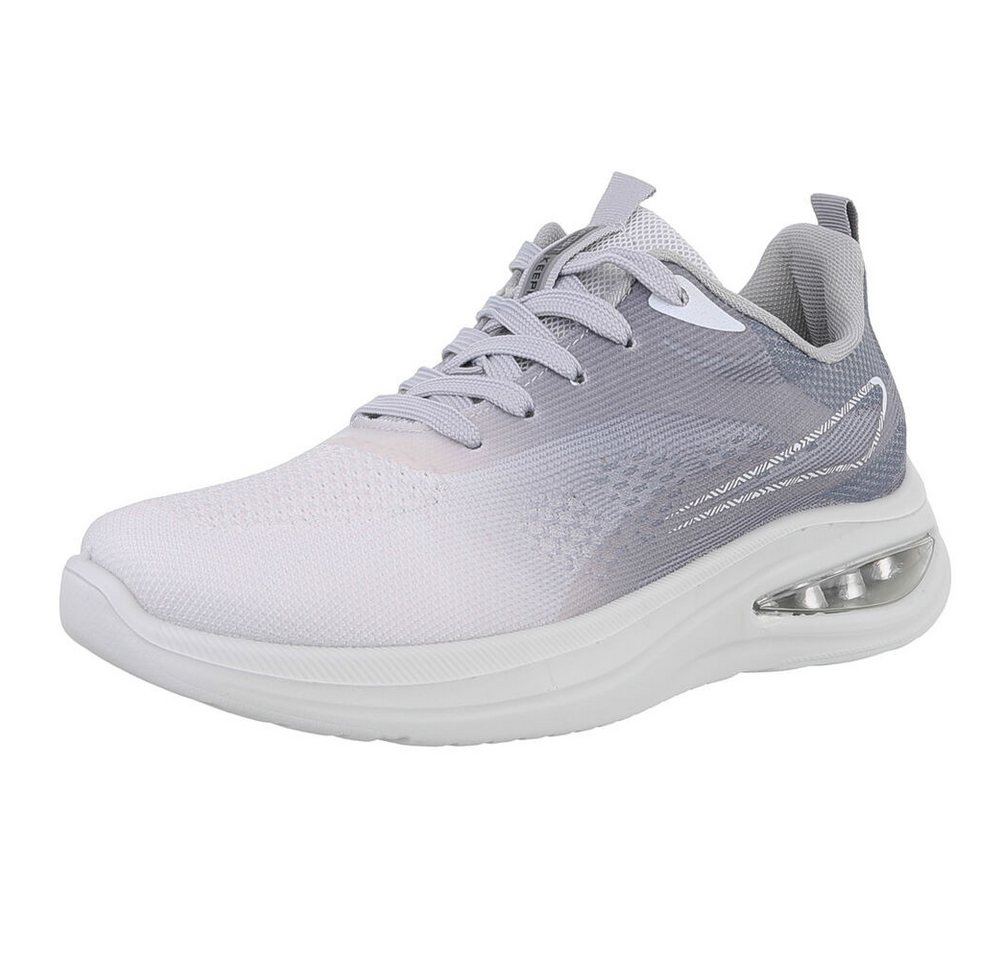 Coolwalk Herren Low-Top Freizeit Sneaker (88828854) Flach Sneakers in Hellgrau
