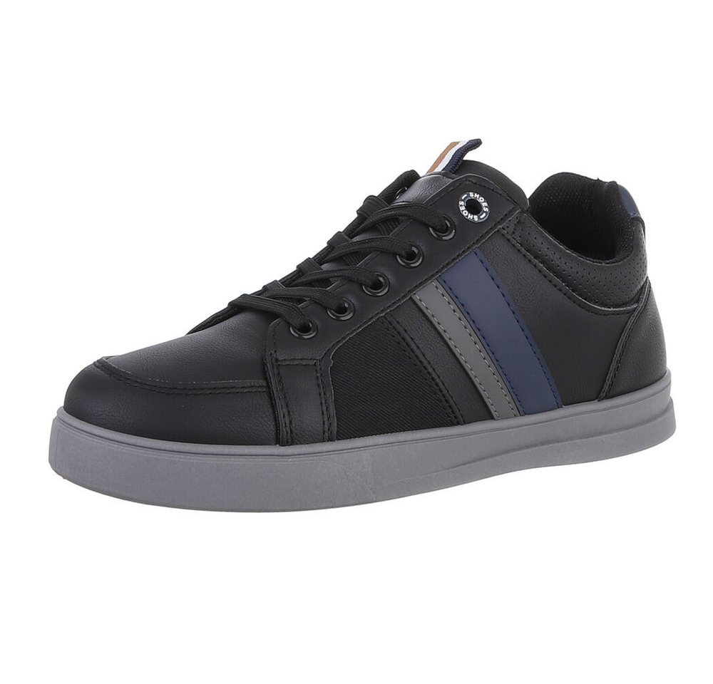 Coolwalk Herren Low-Top Freizeit Sneaker (88828910) Flach Sneakers in Schwarz