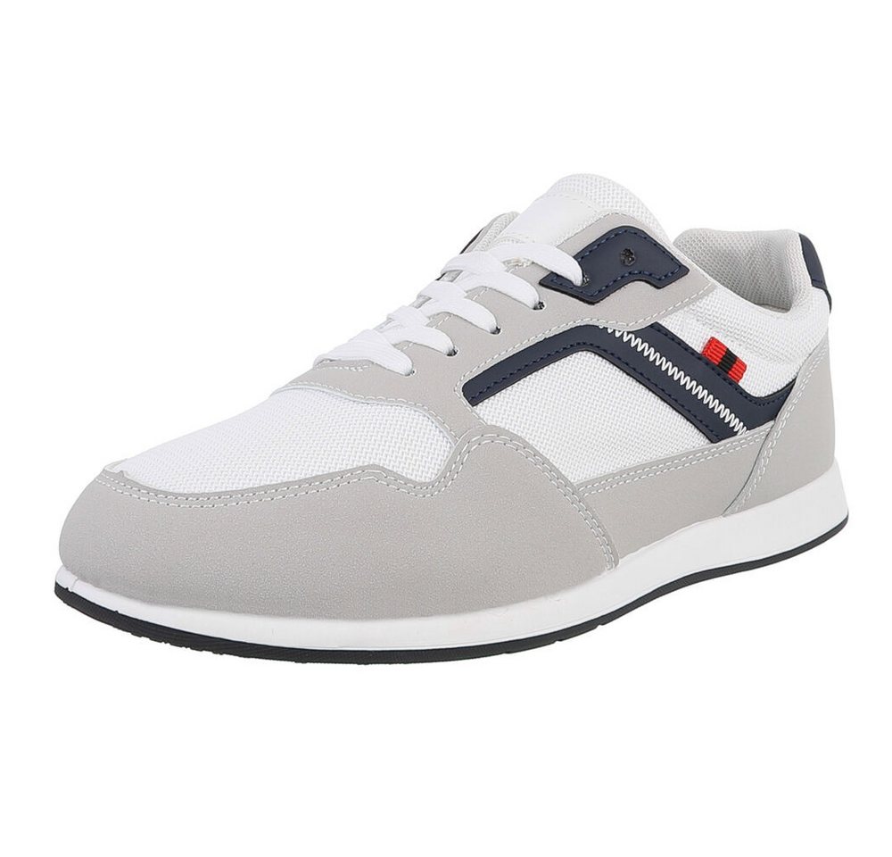 Coolwalk Herren Low-Top Freizeit Sneaker (88843896) Flach Sneakers in Weiß