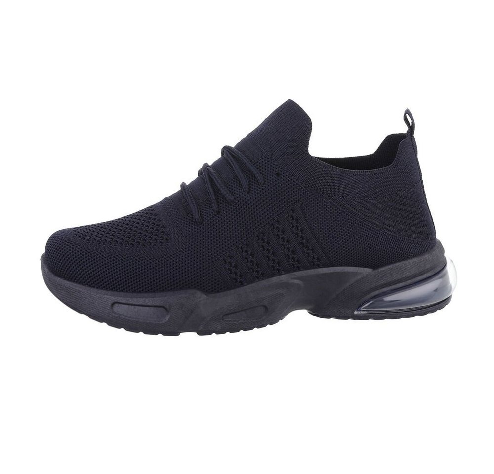 Coolwalk Herren Low-Top Freizeit Sneaker Flach Sneakers in Dunkelblau (blau)