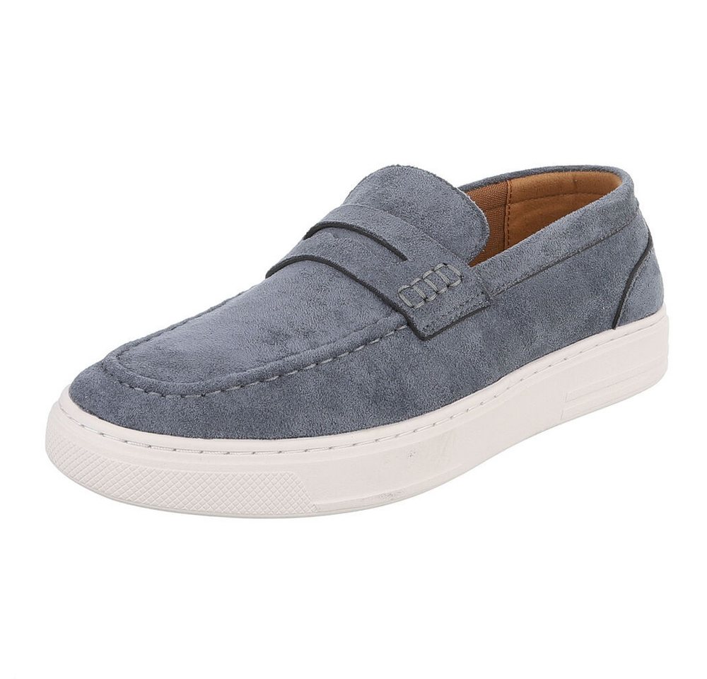 Coolwalk Herren Slip-On Mokassin-Slipper mit Komfortsohle Slipper (91563689) Flach Slipper in Grau