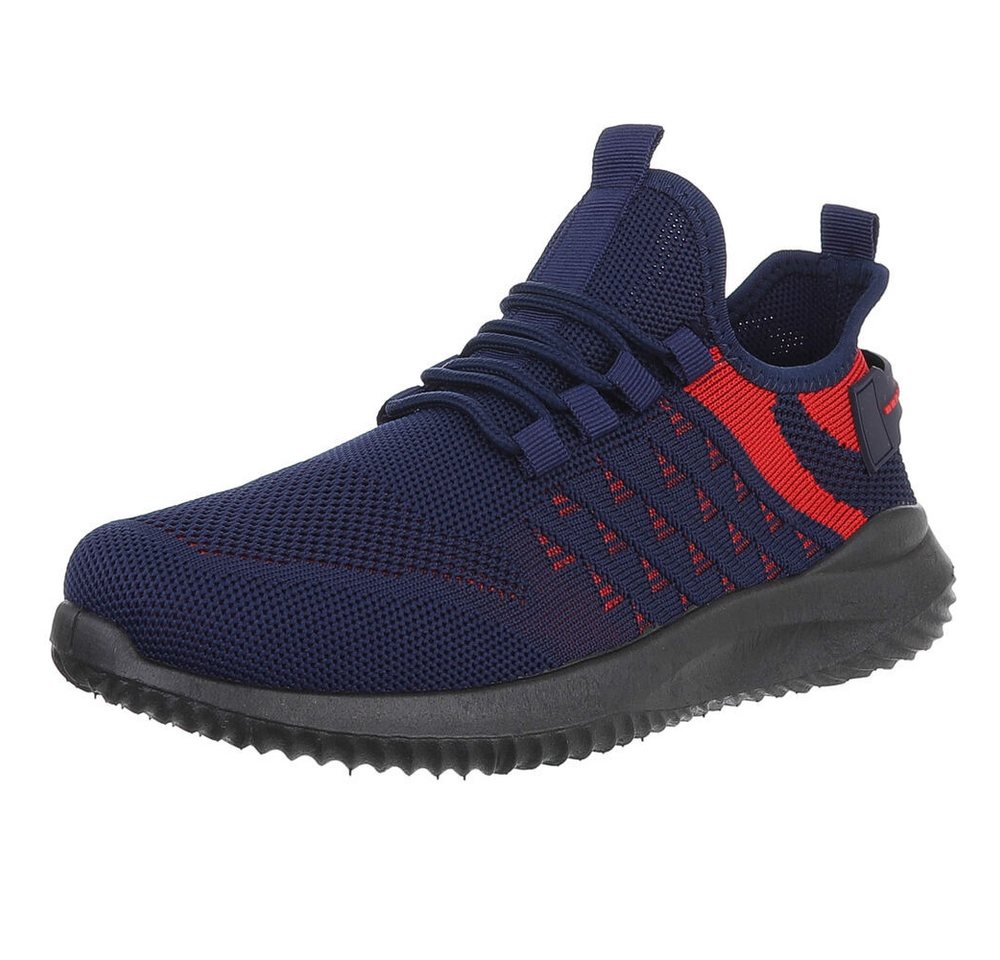 Coolwalk Modischer Herrenschuh mit atmungsaktivem Design für Alltag Sneaker (89373273) Flach Sneakers in Dunkelblau