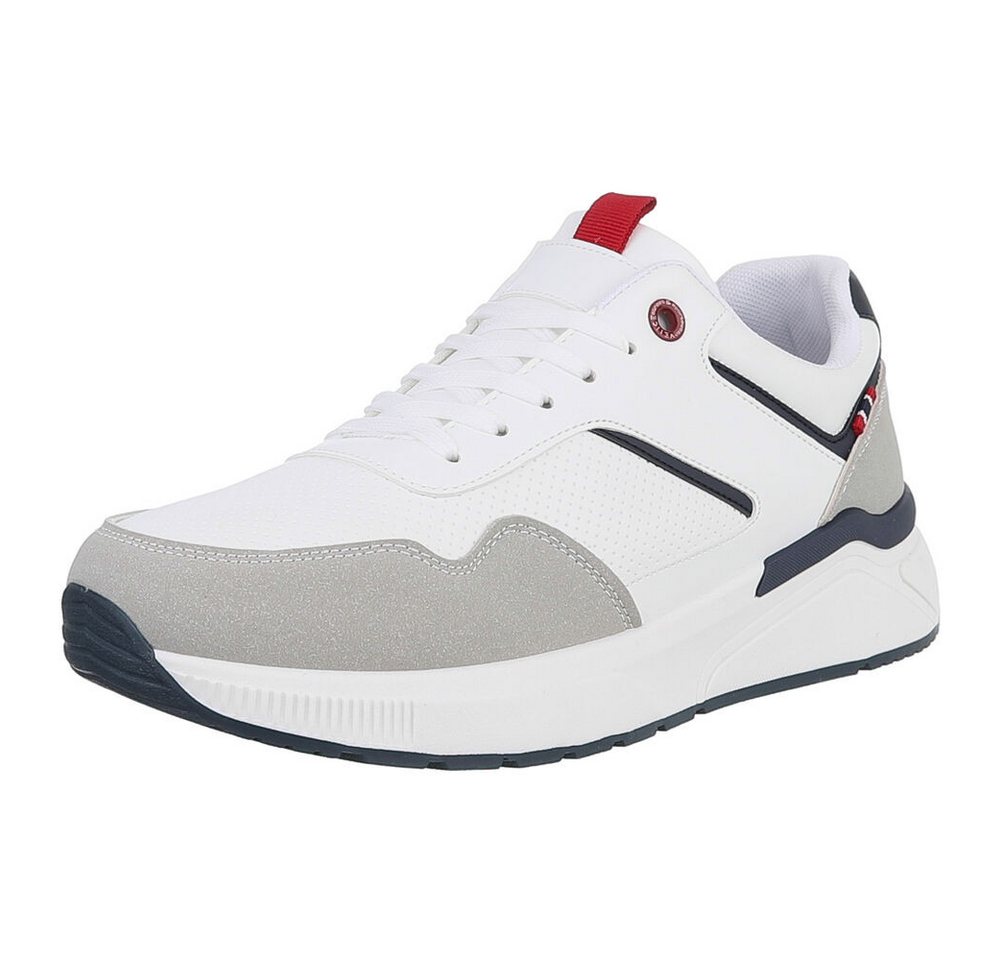 Coolwalk Sportlicher Herrenschuh mit Komfort für Alltag und Freizeit Sneaker (89373298) Flach Sneakers in Weiß