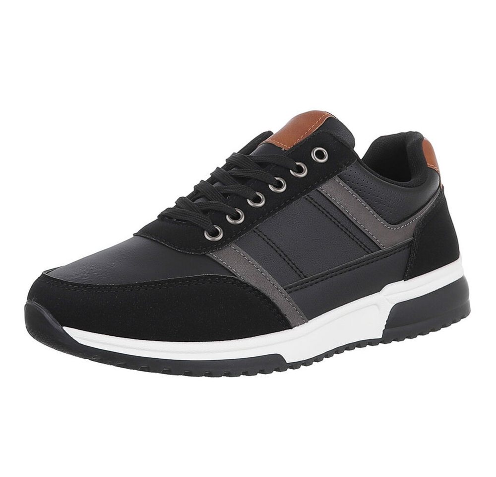 Coolwalk Vielseitige Freizeit Sneakers – Bequemer Alltagsschuh Sneaker (89373293) Flach Sneakers in Schwarz