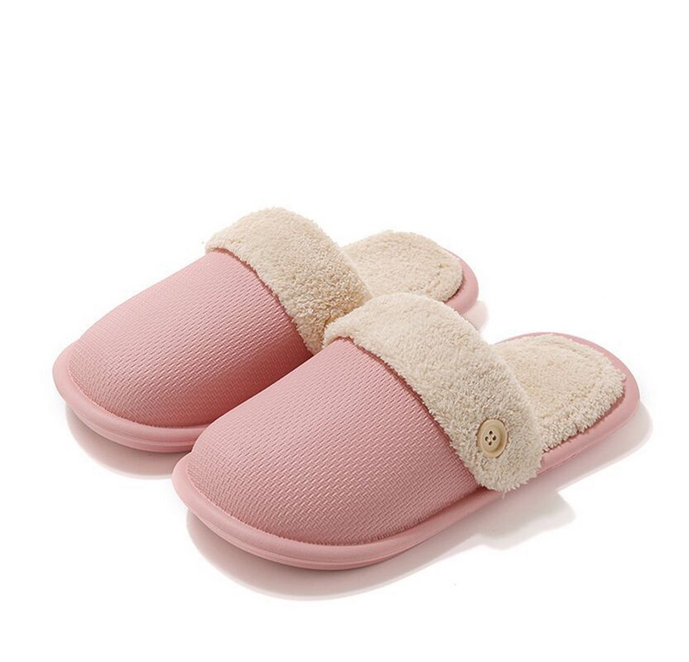 Coonoor Hausschuhe Damen Winter Plüsch Pantoffeln Herren Warm pantoffeln Plüsch Hausschuhe