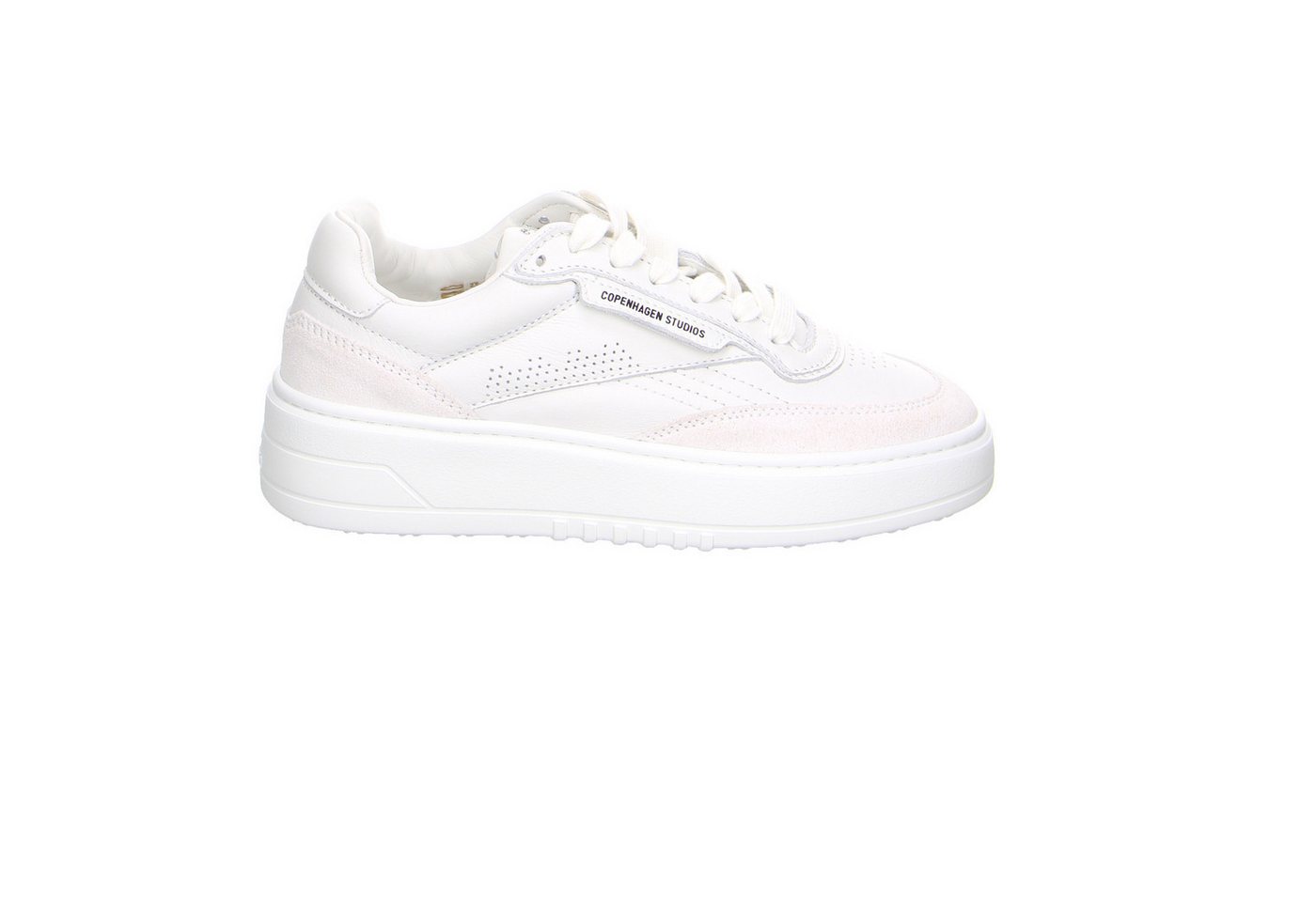 Copenhagen Studios Copenhagen Cph489 White Leder Schnürschuhe weiss Schnürschuh