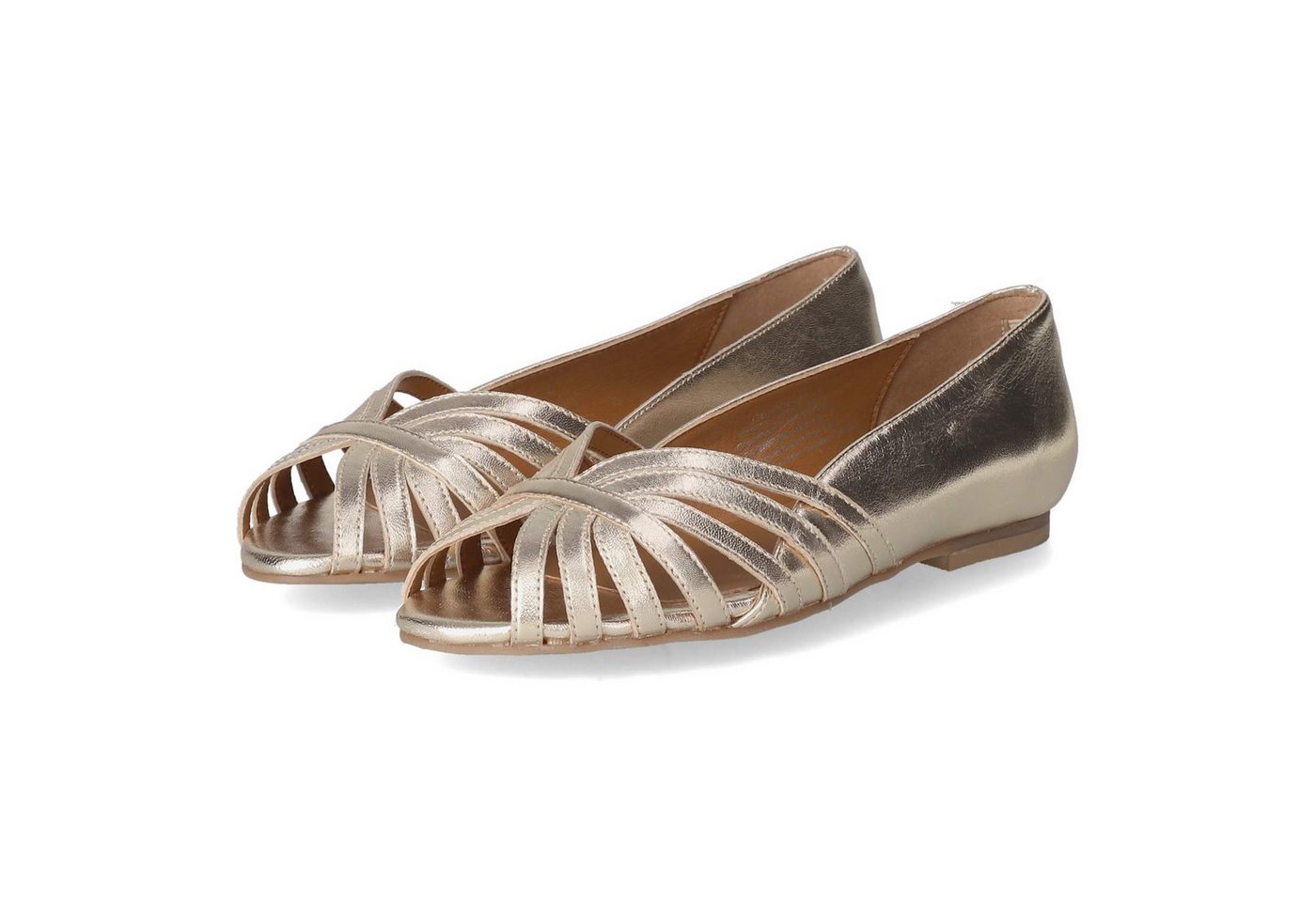 Copenhagen Studios Copenhagen Shoes CS8502-0051 GOLD Damen Glattleder gold Ballerina