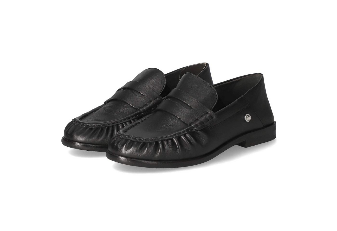 Copenhagen Studios Copenhagen Shoes CS8775 - 1-0001 BLACK Damen Glattleder schwarz Slipper